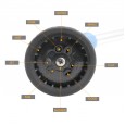 Garden adjustable water gun garden watering sprinkler multifunctional long handle car wash irrigation sprinkler water sprinkler head