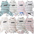 Petstyle spring and summer new colorful cotton striped leggings cotton four-legged pajamas dog clothes