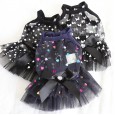 Petstyle spring and summer new perspective mesh gauze skirt sexy dress dog clothes cat skirt