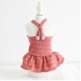 Petstyle spring and summer new star buckle suspender skirt western style dress dog clothes cat skirt