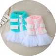 New collection Lollypop lollipop autumn and winter retro pettiskirt pet clothes dog clothing QC
