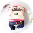 JL023 Bear Cowboy Four-legged Pet Autumn Winter Clothes Cute Pet Clothes