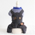 Petstyle autumn and winter new simple big strap four-legged clothes pet clothes dog clothing