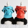 Petstyle autumn and winter beard cat four-legged clothes pet clothes dog clothing jumpsuit body dog