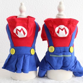 Petstyle autumn and winter new M-shaped couple clothes pet clothes dog clothes