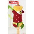 New collection pet clothes autumn and winter Petstyle star sequins four-leg skirt pet dog supplies clothing