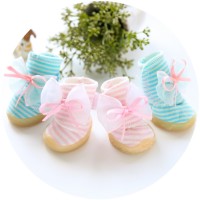 Petstyle New Fresh Bow Stripe Shoes Tendon Sole Shoes Pet Shoes Dog Shoes