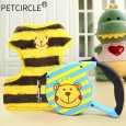 Dog automatic telescopic traction rope 5 meters Teddy small dog rope chest strap VIP walking dog rope