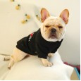 Pet dog clothes ECG method round neck shirt fat dog myna bully Kokogi clothes