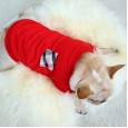Pet clothes law fighting law bully bully clothes Coquibago pet dog dress red check big name style
