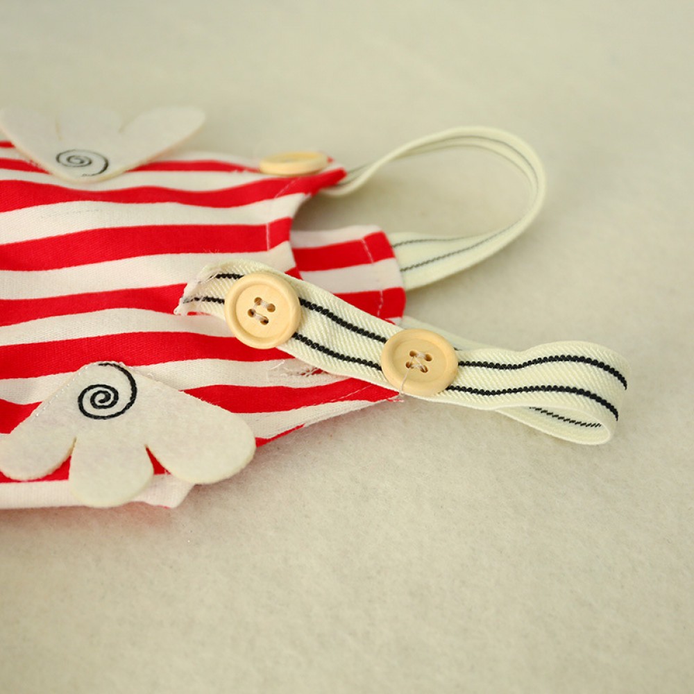 Pet dog cat autumn new dog clothes little flying chicken suspenders pants wings teddy bear