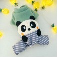 Pet puppy dog clothes small and medium-sized dog clothing claw claw four feet thick padded coat to keep warm and velvet