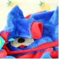 Pet dogs and cats autumn and winter new clothes tongue out dog striped four-legged teddy bear