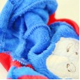 Pet dogs and cats autumn and winter new clothes tongue out dog striped four-legged teddy bear