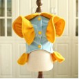 PETCIRCLE pet clothes teddy bear small dog autumn and winter cute duckling dress dog woolen suspenders skirt
