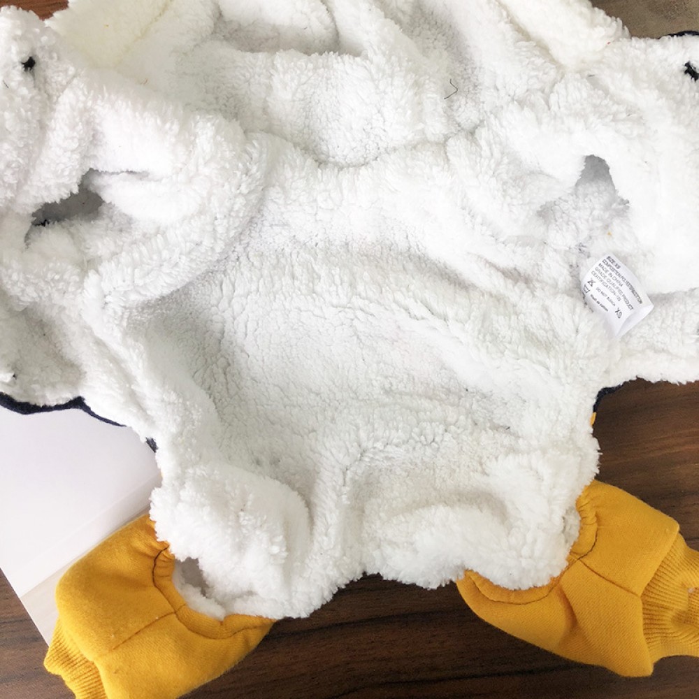 Dogs and cats clothes accessories Teddy four-legged clothes Bomei thickened chocolate small dog puppies autumn and winter clothing padded jacket