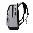 New men's leisure sports backpack middle school student schoolbag backpack USB business computer bag charging backpack