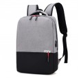 Backpack male travel luggage backpack university high school student bag female Korean business computer bag customization