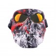 New motorcycle off-road goggles skull personality locomotive goggles mask windproof goggles riding sports mirror
