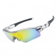 Riding glasses five-piece suit bicycle outdoor sports fishing mountaineering myopia polarized