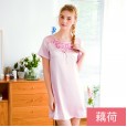 Yaoting explosion silk ladies nightgown summer sexy short-sleeved nightdress female summer SQ1023