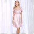 Yaoting silk plus size pajamas ladies summer home wear silk pajamas summer night skirt suit