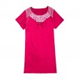 Yaoting silk sexy nightdress ladies summer sexy short-sleeved pajamas women summer SQ1028