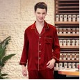 Yaoting explosion silk pajamas men's spring long-sleeved red wedding home service suit TZ779