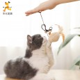 Funny cat stick feather bell simulation mouse kitten cat fighting cat combo kitten cat molar molar funny cat toy set