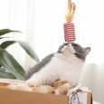 Funny cat stick feather bell simulation mouse kitten cat fighting cat combo kitten cat molar molar funny cat toy set