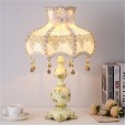 Table lamp bedroom bedside lamp European palace luxury American retro simple high-end living room project