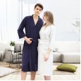 Spring and autumn summer thin section hotel bathrobe towel material couple nightgown hotel bathrobe homewear ladies nightgown RW