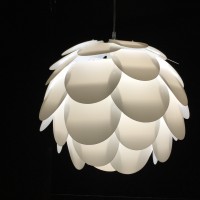 Creative design of lampshade processing for lampshade lighting dedicated wafer pine cone assembly