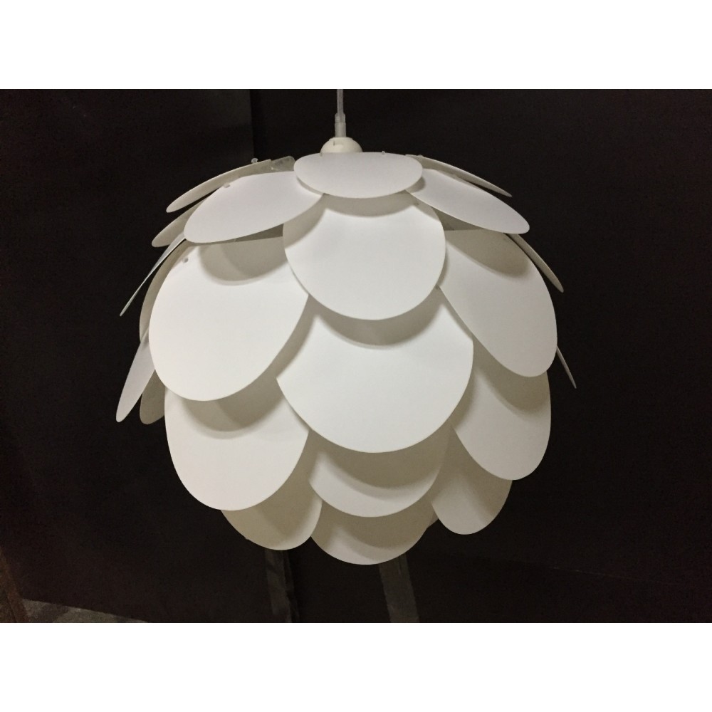 Creative design of lampshade processing for lampshade lighting dedicated wafer pine cone assembly