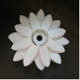 Six-layer lotus lampshade is suitable for chandelier table lamp color plastic lampshade