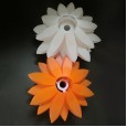 Six-layer lotus lampshade is suitable for chandelier table lamp color plastic lampshade
