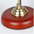 European style bedroom table lamp stylish dimming LED simple personality creative table lamp retro mahogany bedside lamp