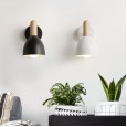 Bedside wall lamp room lamp Nordic style simple modern creative bedroom wall lamp balcony stairs aisle lamps