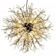 Nordic retro industrial wind loft lamps net cafe bar table modern creative personality art firework chandelier