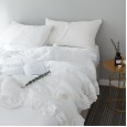 The new Korean version of the ruffled seersucker summer quilt is comfortable single double air conditioning is machine washable summer quilt