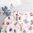 Cotton cartoon child Xia Liang was dinosaur air conditioner was kindergarten thin quilt single cotton summer quilt