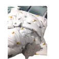 Autumn and winter 60 long-staple cotton zoo silkworm pupa protein children winter quilt cartoon student dormitory single 1.5m quilt