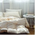 Idyllic Japanese-style bed sheet four-piece bed cotton pure cotton girl heart fresh floral bed cover