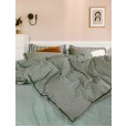 Albacani Thousands Birds Brushed Thickening Four-piece Nordic Style Simple Brushed Quilt Cover Sheet