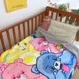 Soft skin velvet bean bean velvet children blanket quilt cover dual-use warm sofa blanket holiday gifts