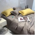 Spring and summer four-piece cotton cotton Nordic style simple 60 long-staple cotton plain quilt