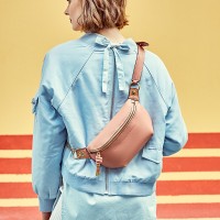 bags new crossbody chest bag female trendy female bag tide bag small bag wild leather waist bag female tide