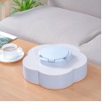Candy tray with lid melon seed tray dried fruit box tray living room plastic rotating compartment dried fruit tray home snacks