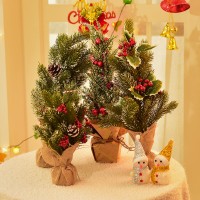 Christmas desktop decorations, Christmas decorations, new small Christmas tree, small Christmas tree