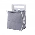 Household foldable wall-mounted dirty clothes basket basket bathroom toilet clothes clothing toys Oxford cloth storage basket barrel